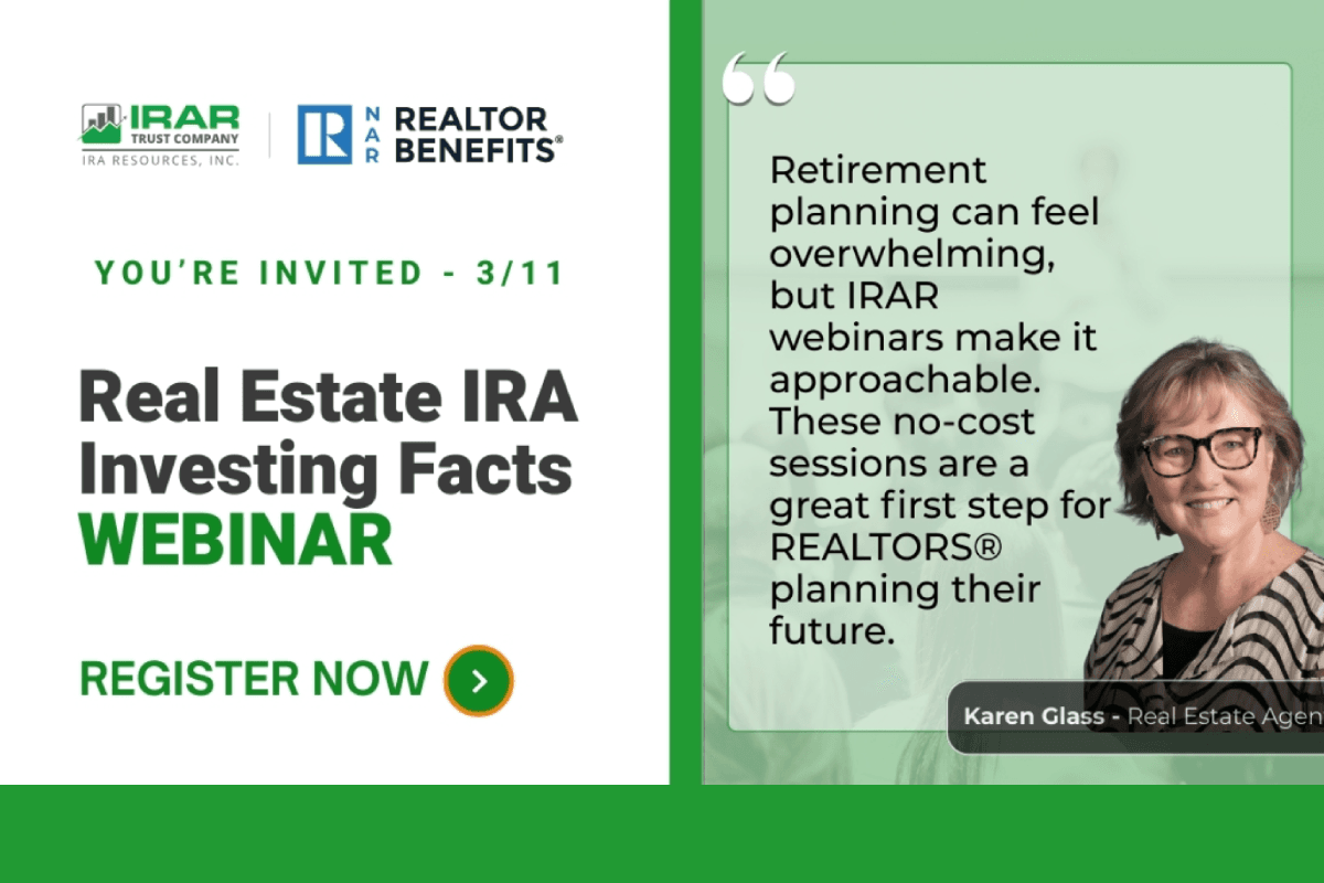 Free Live Webinar: Real Estate IRA Investing Facts