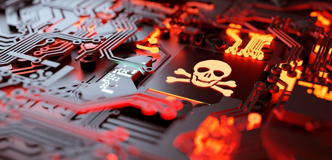 Skull & Crossbones on Electronic Equipment