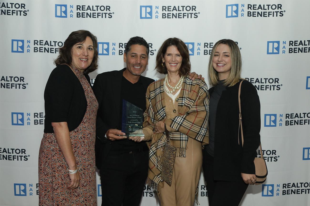 2023 REALTOR Benefits® Partner Award Winner NAR Travel Club