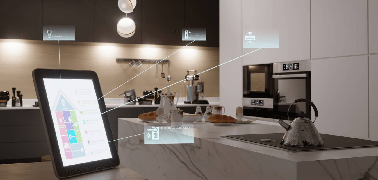Smart Home Control In Kitchen