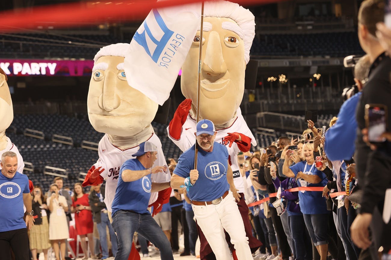 Riding with the Brand at Nationals Park in Washington, D.C.