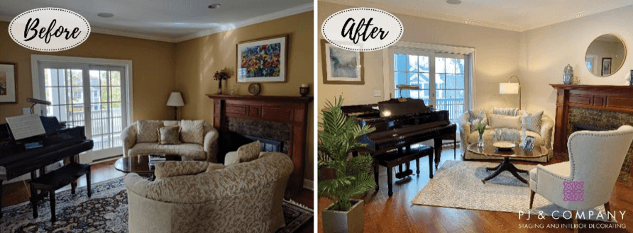 Before/After Living Room