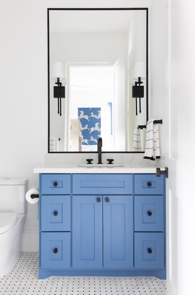 Blue Bathroom Vanity