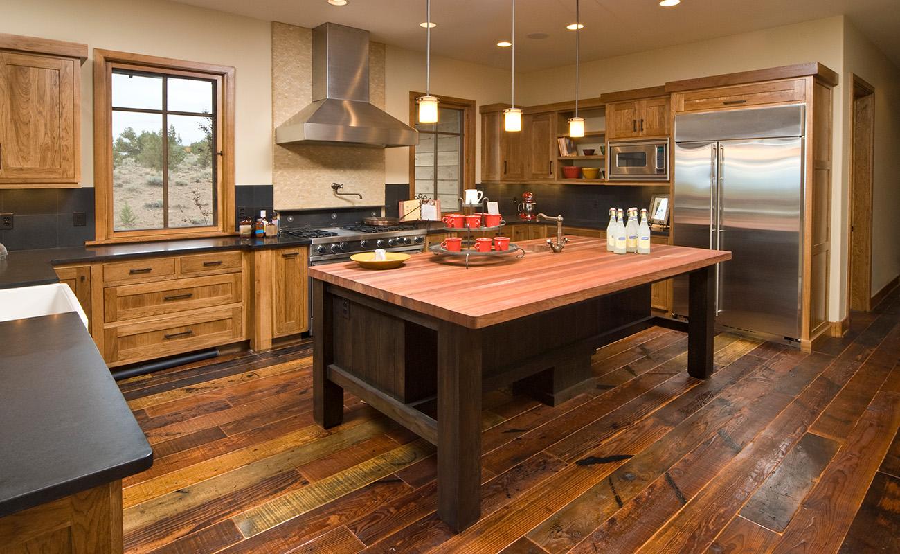 Wood Kitchen Island