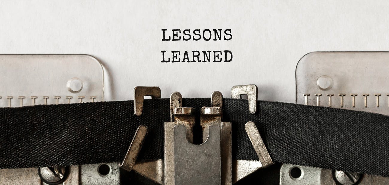 lessons learned 