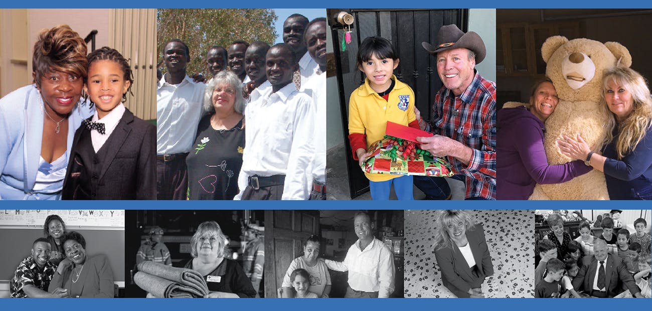 (left to right) Oral Lee Brown, Jill Rich, Gil Gillenwater, Linda Booker, Joseph Pitts 