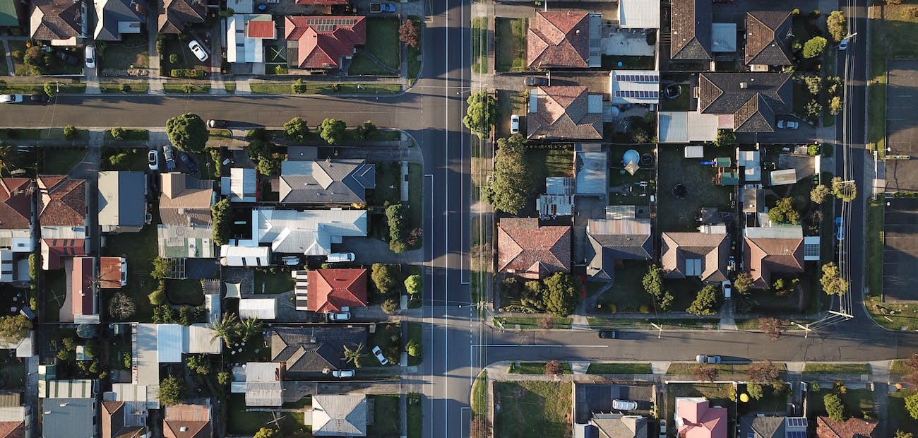 A neighborhood of many hones from above