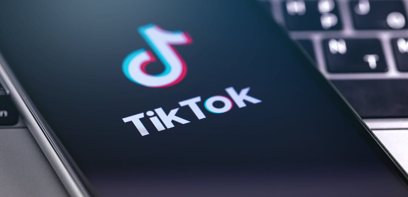 TikTok screen