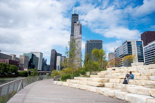 Southbank Park Ampitheater in Chicago