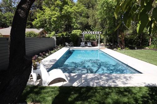 Backyard pool