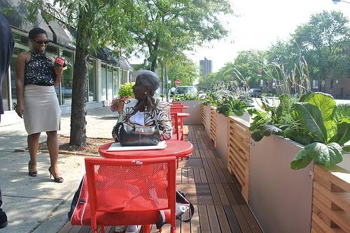 The Bronzeville (Chicago, IL) People Spot. Photo: CDOT