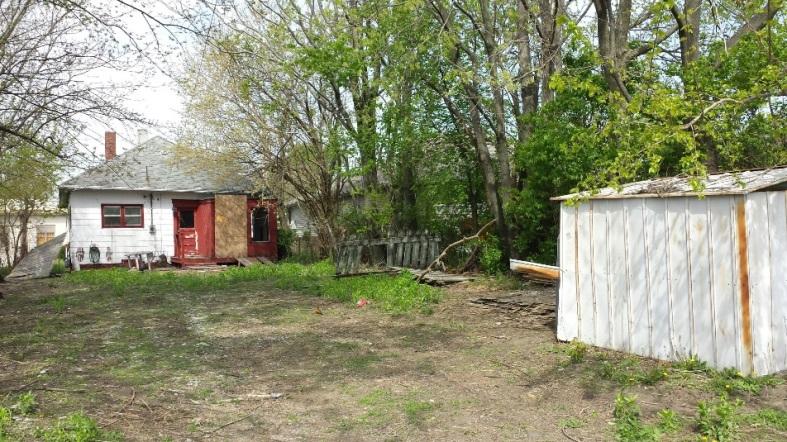 Vacant lot to be turned into a Community Garden by the Terra Haute (IN) AOR.  