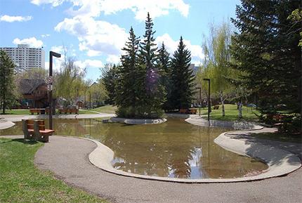 Paul Kane Park in Edmonton 