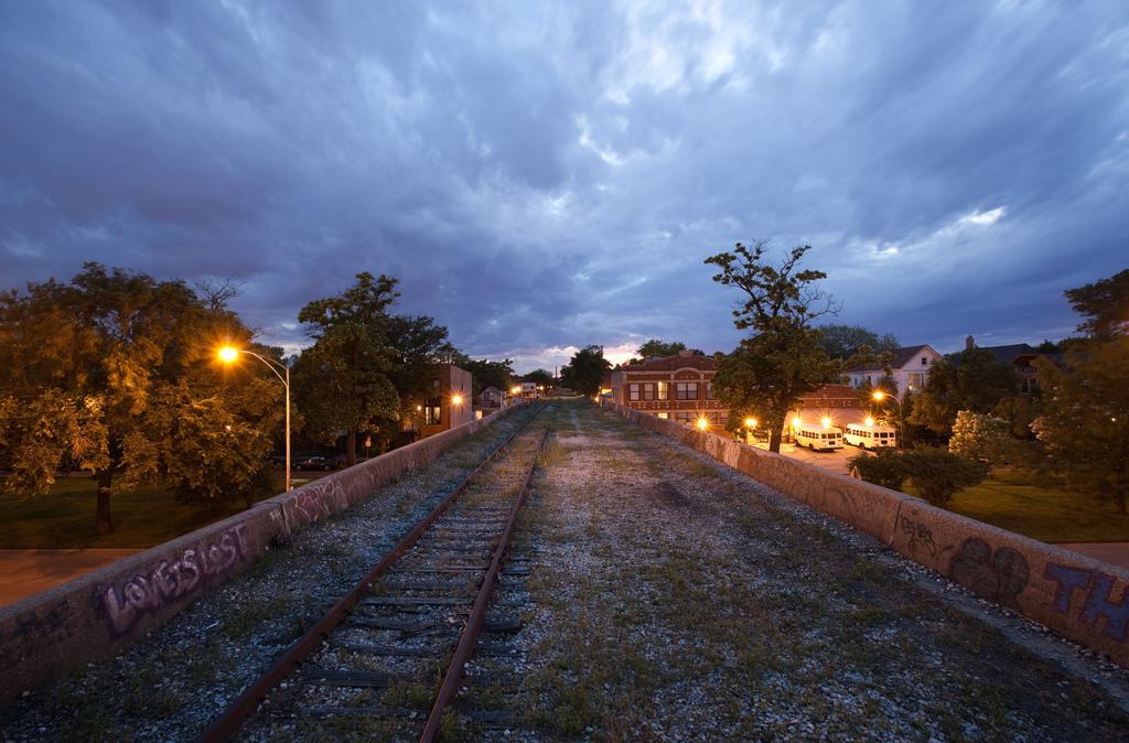 Site of the Bloomingdale Trail, Chicago, IL. 