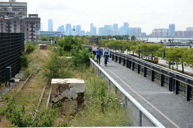 High Line, New York City. Photo courtesy of NYC Parks. 