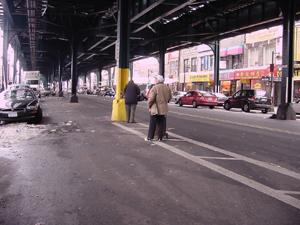 86th and Bay Parkway in Brooklyn.  Photo courtesy of NYC DOT. 