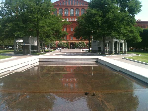 The National Law Enforcement Officers Memorial in DC.