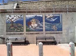 Racine Zoo Beach mural.