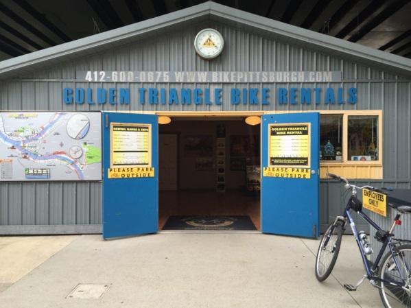 Golden Triangle Bike in Pittsburgh / credit: Jim Cheney