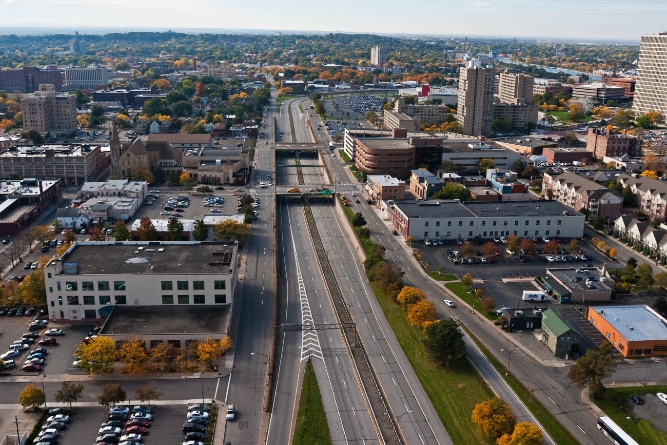 Rochester's Inner Loop highway