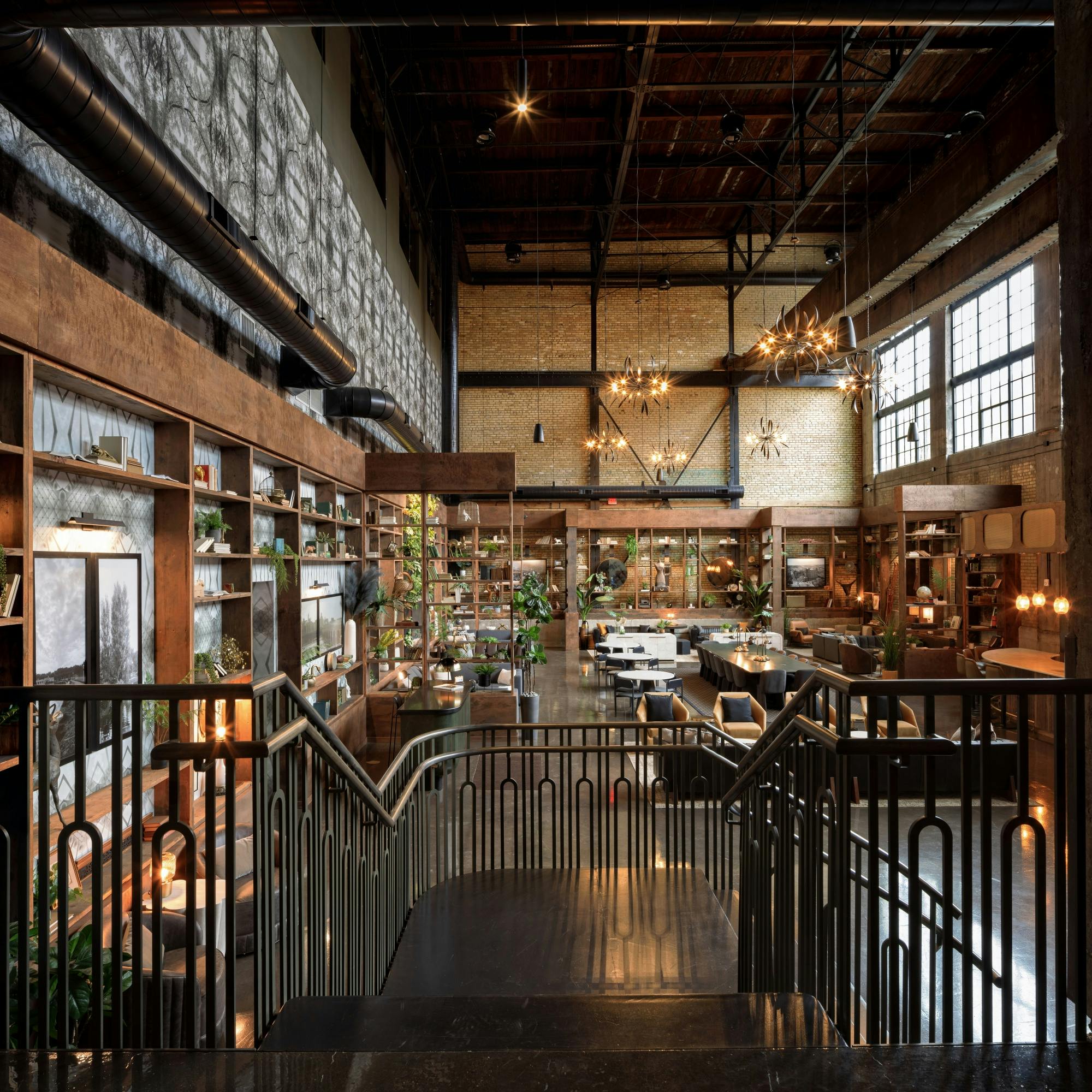 Interior of Duffy Lofts in Minneapolis