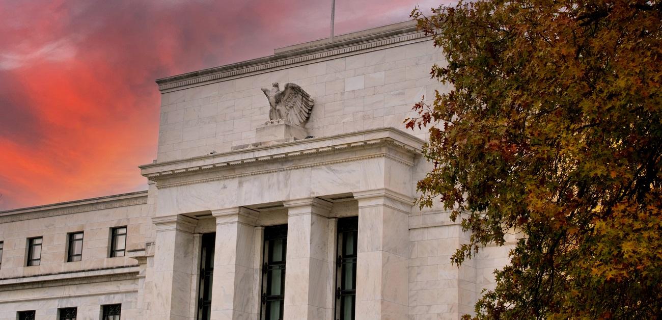 The Federal Reserve building in Washington, D.C.