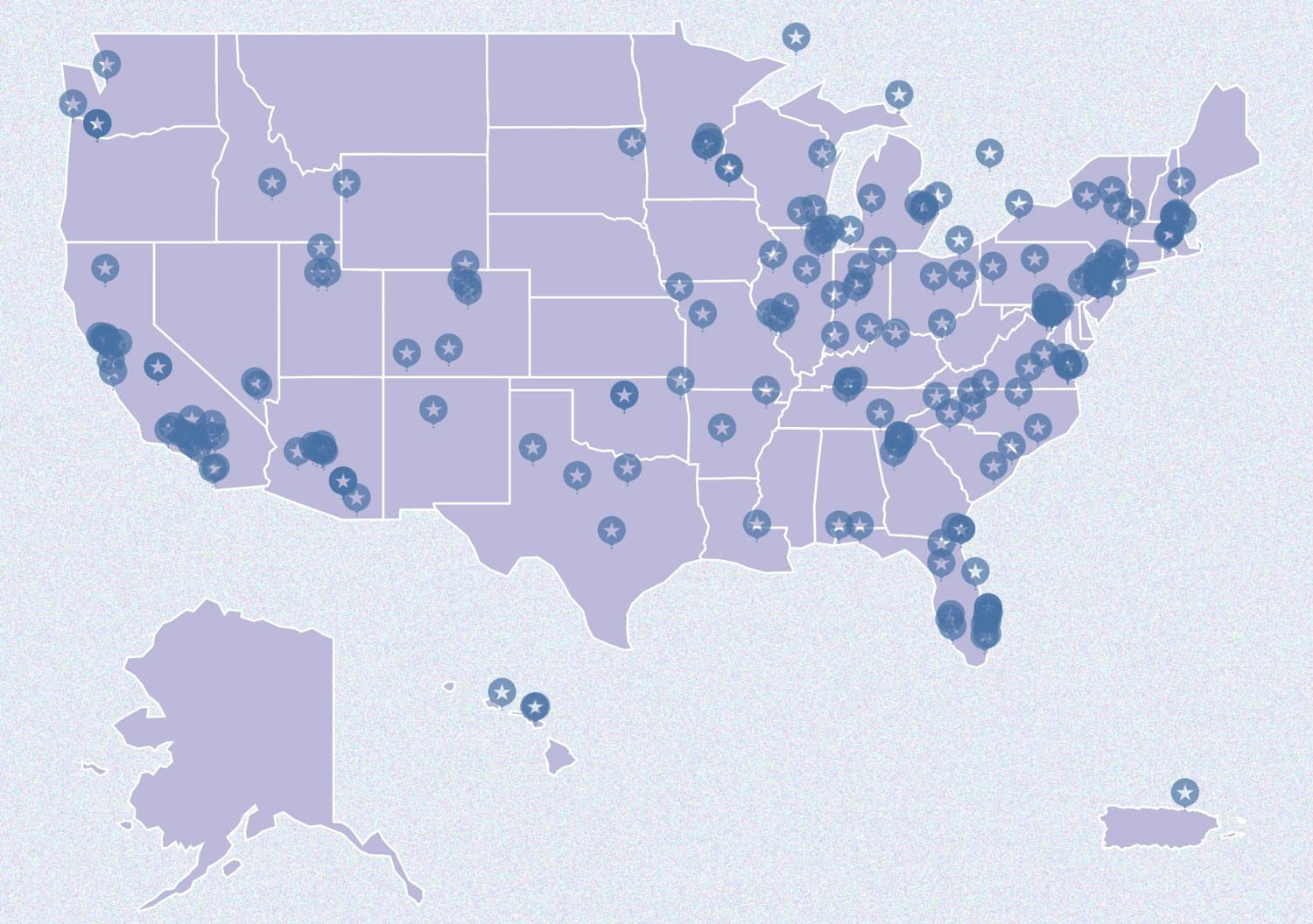 Good Neighbors Map of Winners