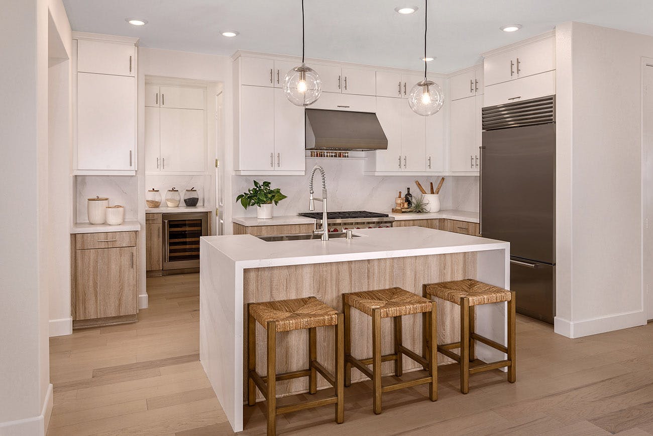 Natural-looking kitchen