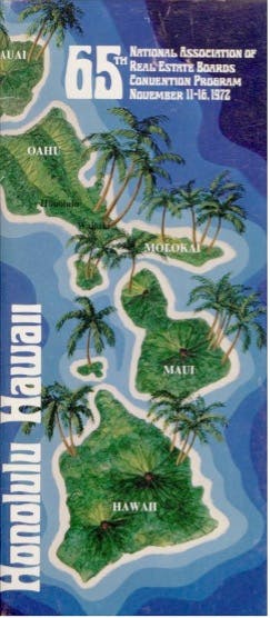 Honolulu Hawaii Conference Booklet from 1965