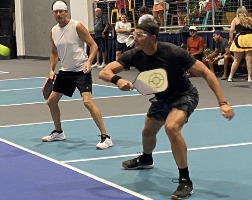 REALTOR Jay Granieri of Fort Lauderdale, Fla., plays pickleball