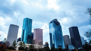 Houston's downtown skyline