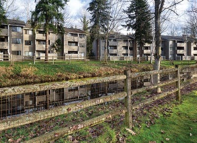 Garden apartments, King County, WA