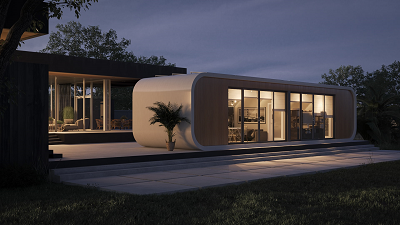 Illustration: modular home concept