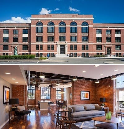 The Voke Lofts development in Worcester, MA