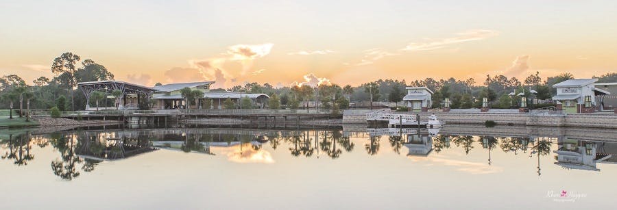 Lake area in Oviedo, FL