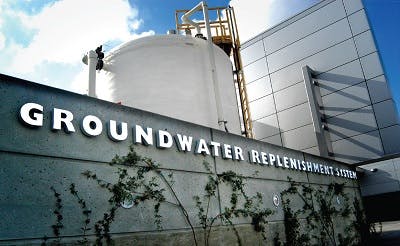 The Orange County Water District Groundwater Replenishment System is the world’s largest effort for potable water reuse.