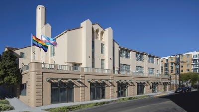 Exterior view of the Richardson Hall in San Francisco, CA