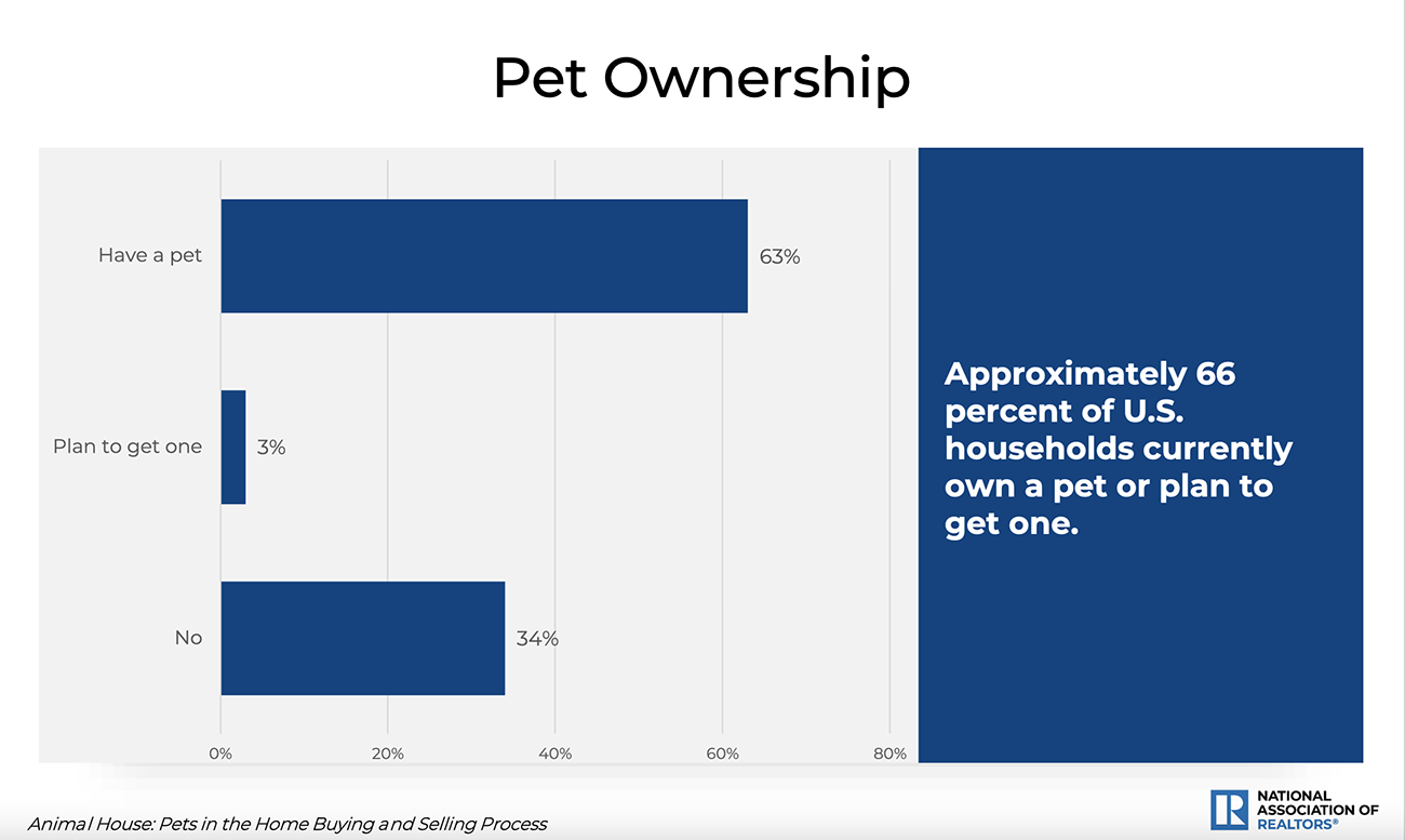 Bar graph: Pet ownership