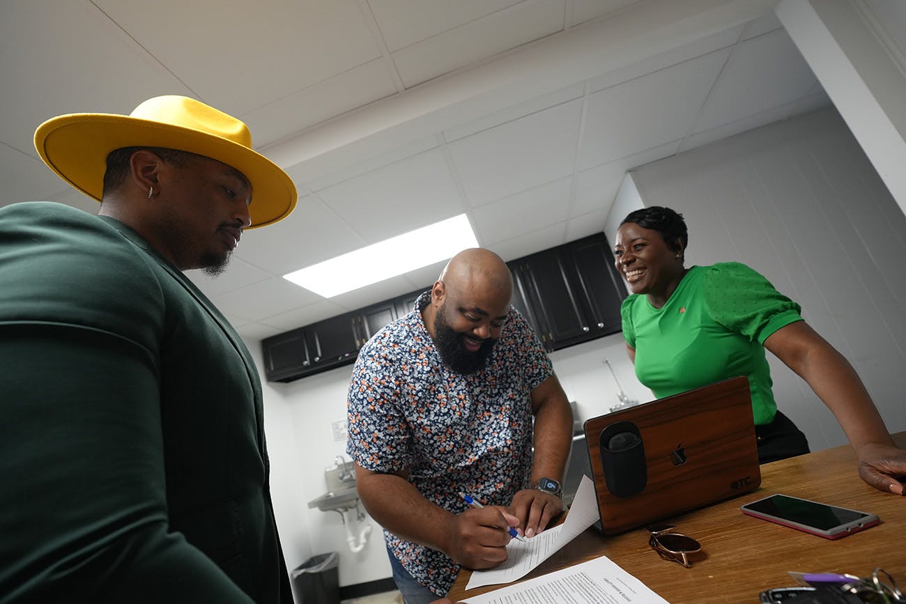 Shaanan Shelby, Quentin T. Carter, and Abra Barnes