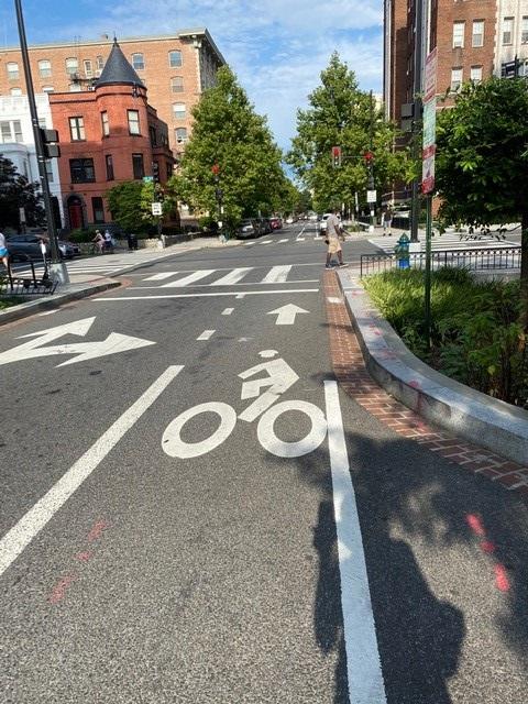 Bike lane, Washington, D.C.