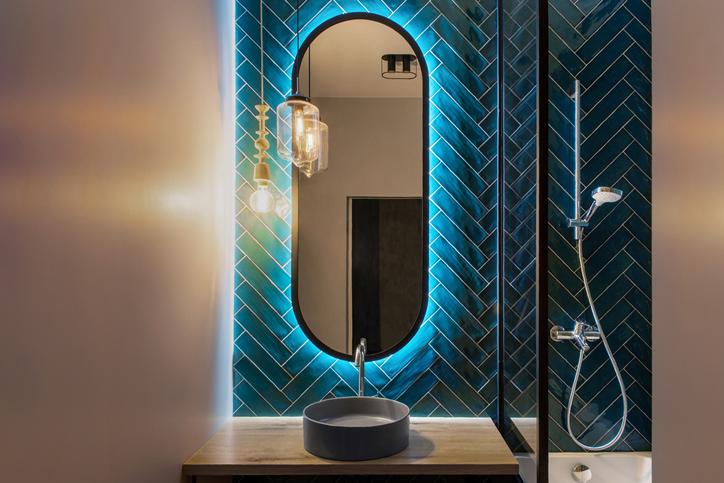 Backlit Bathroom Mirror