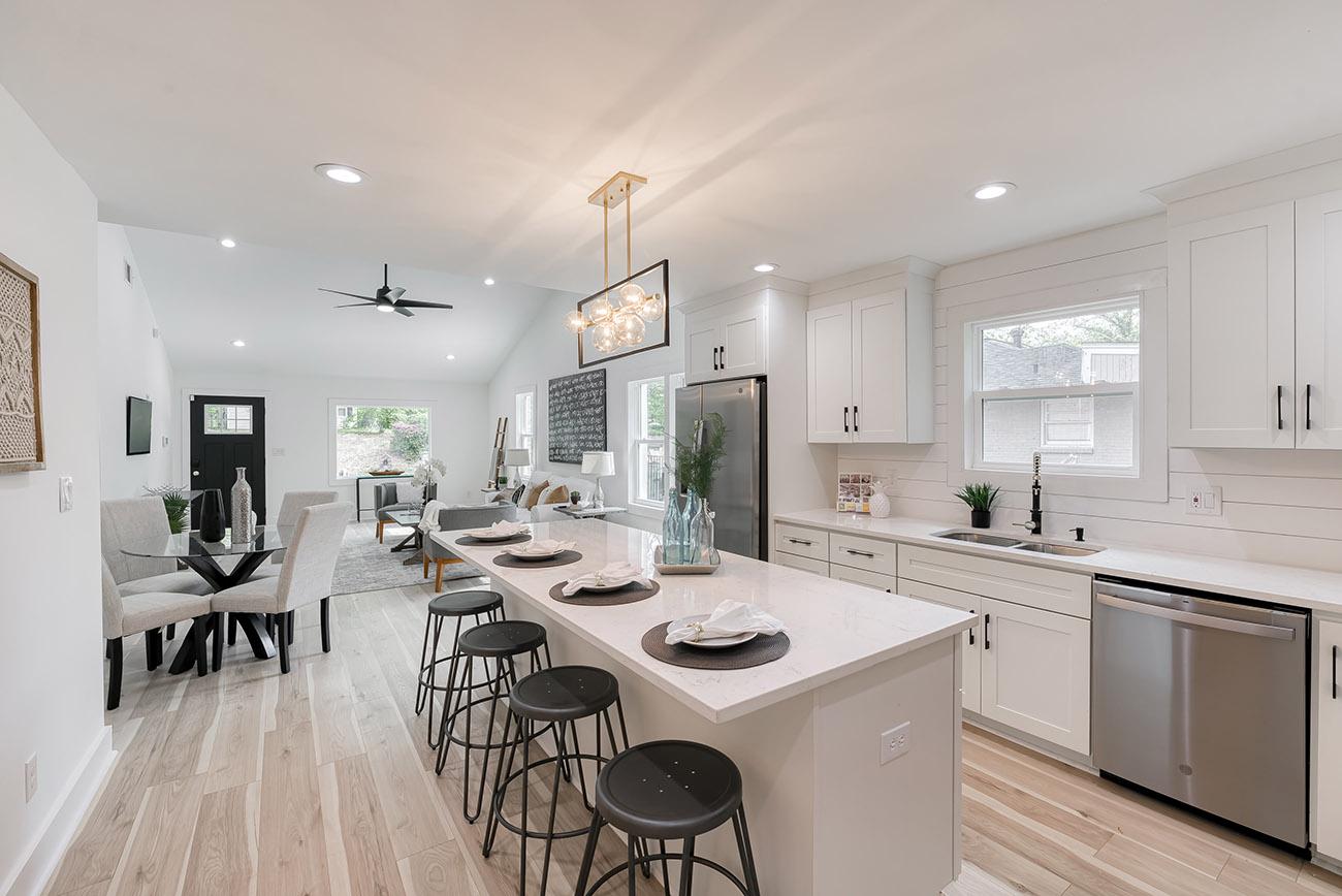 Hardwood in Kitchen