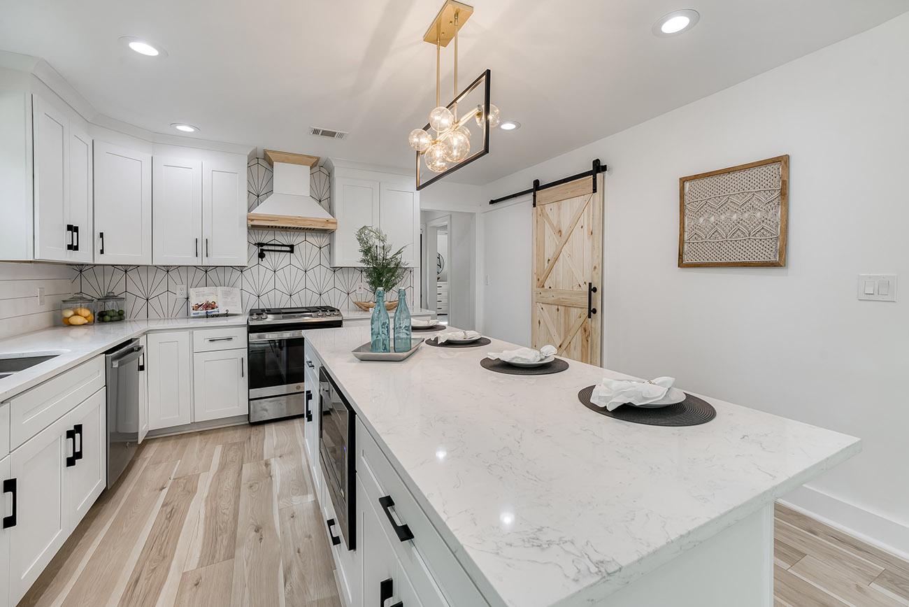 Hardwood in Kitchen