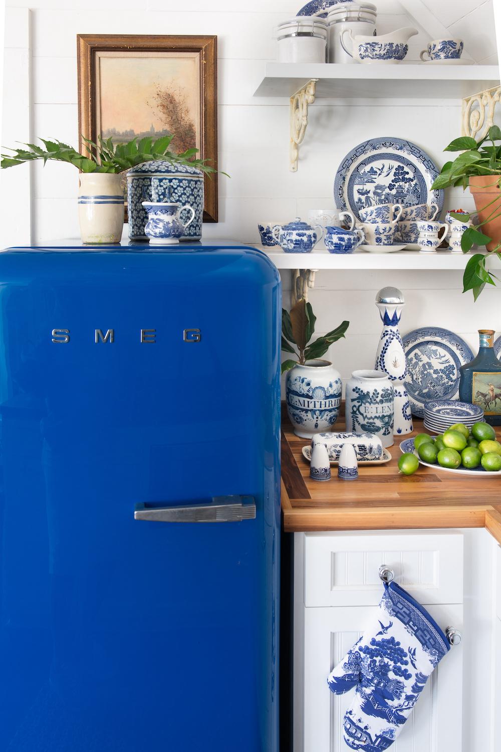 Blue Fridge