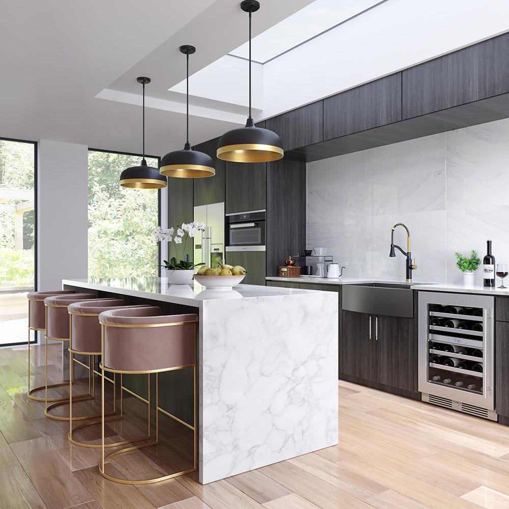 Marble Kitchen Island