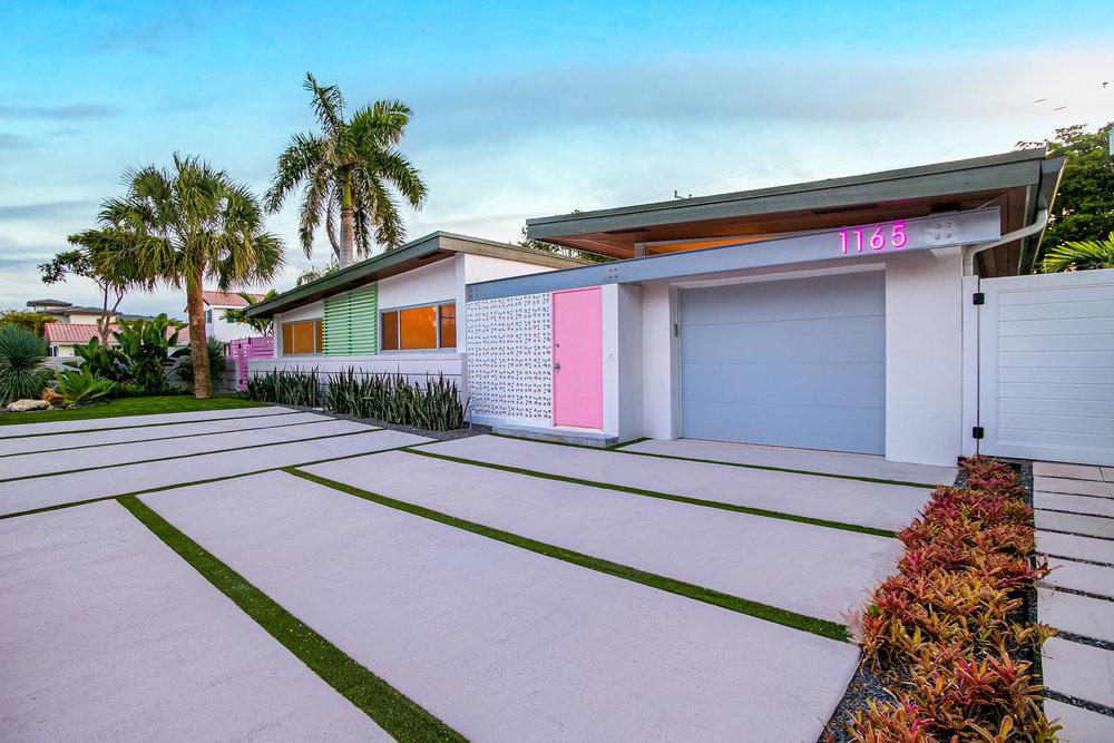 Pink Front Door