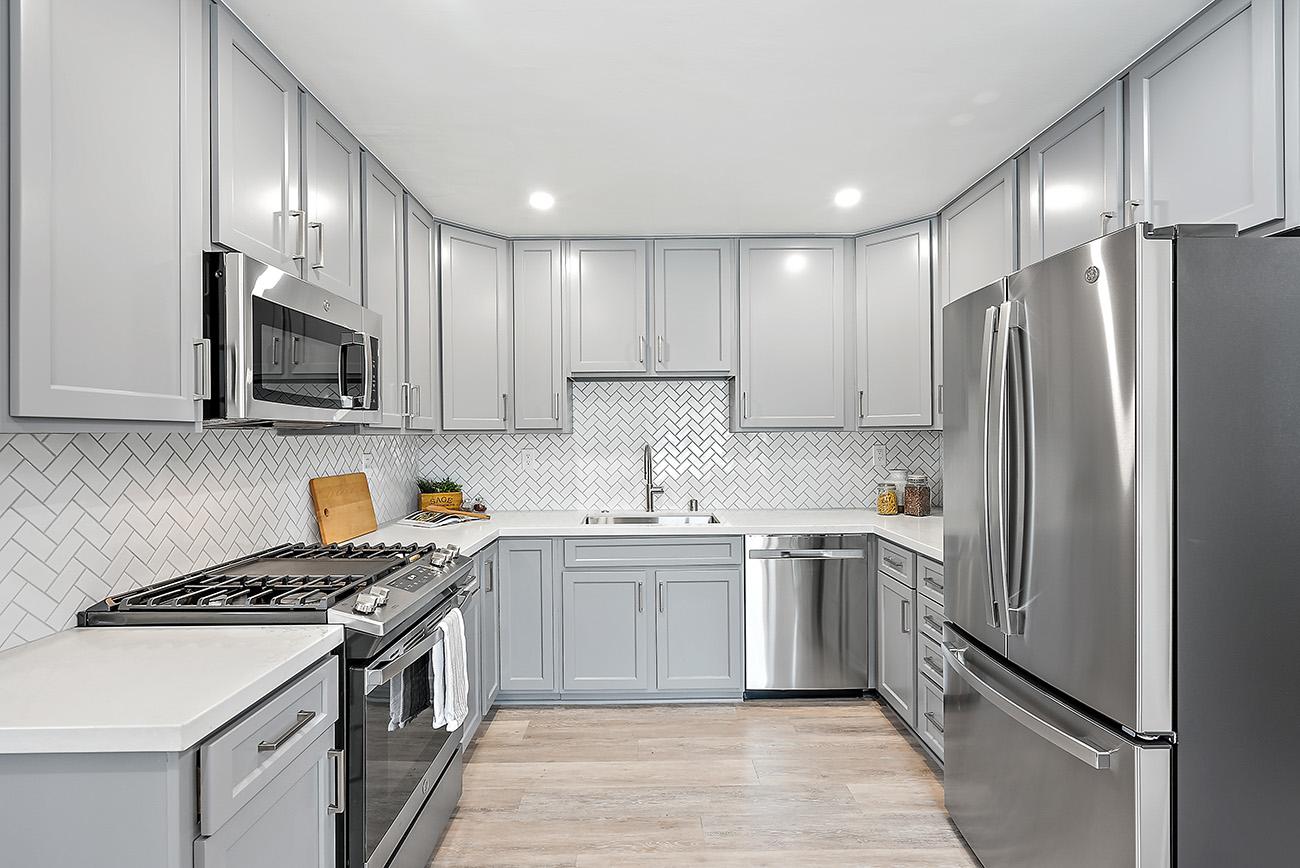 Kitchen after renovation