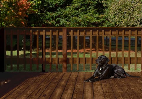 Stained deck by PPG