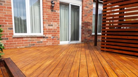 wood deck