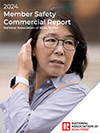  Cover of the Commercial Member Safety report